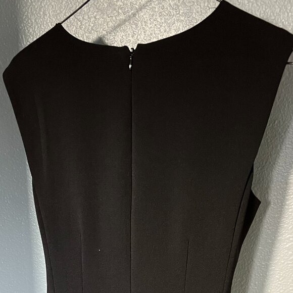 WHBM Black A-Line Cocktail Dress - Picture 3 of 5